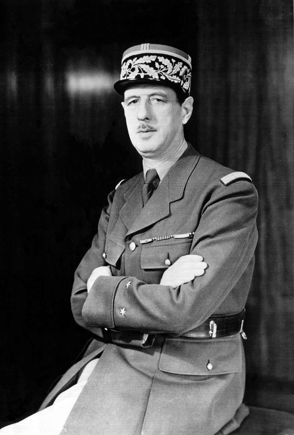 Portrait de Charles de Gaulle en 1942