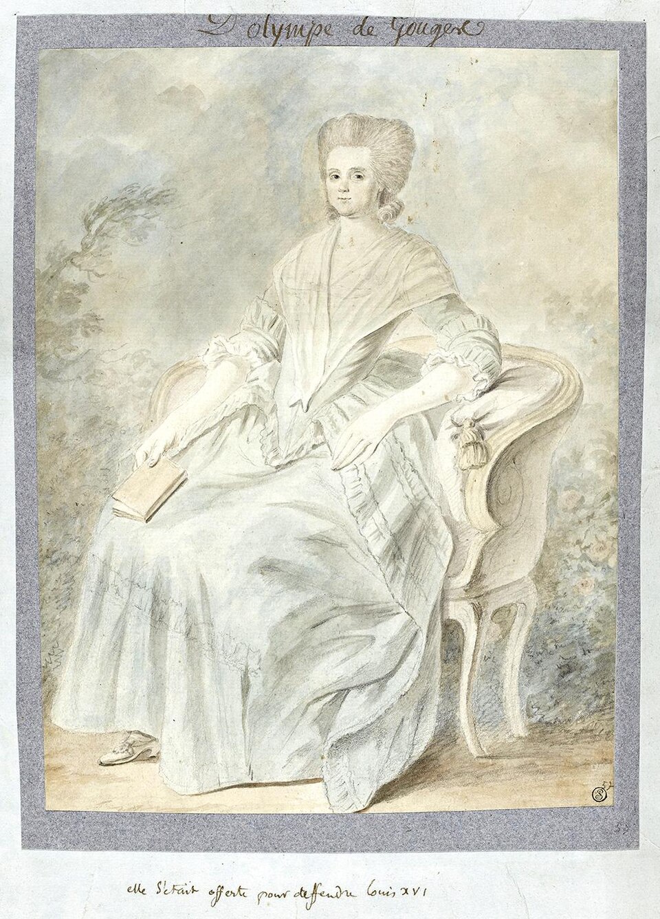 Portrait d’Olympe de Gouges